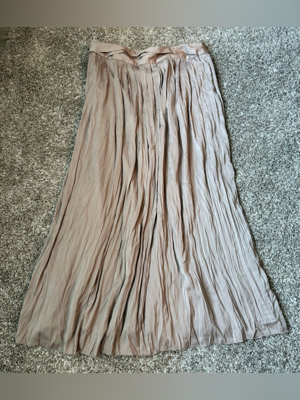 Chico’s ladies pleated maxi skirt size 2.5 fits ladies 14